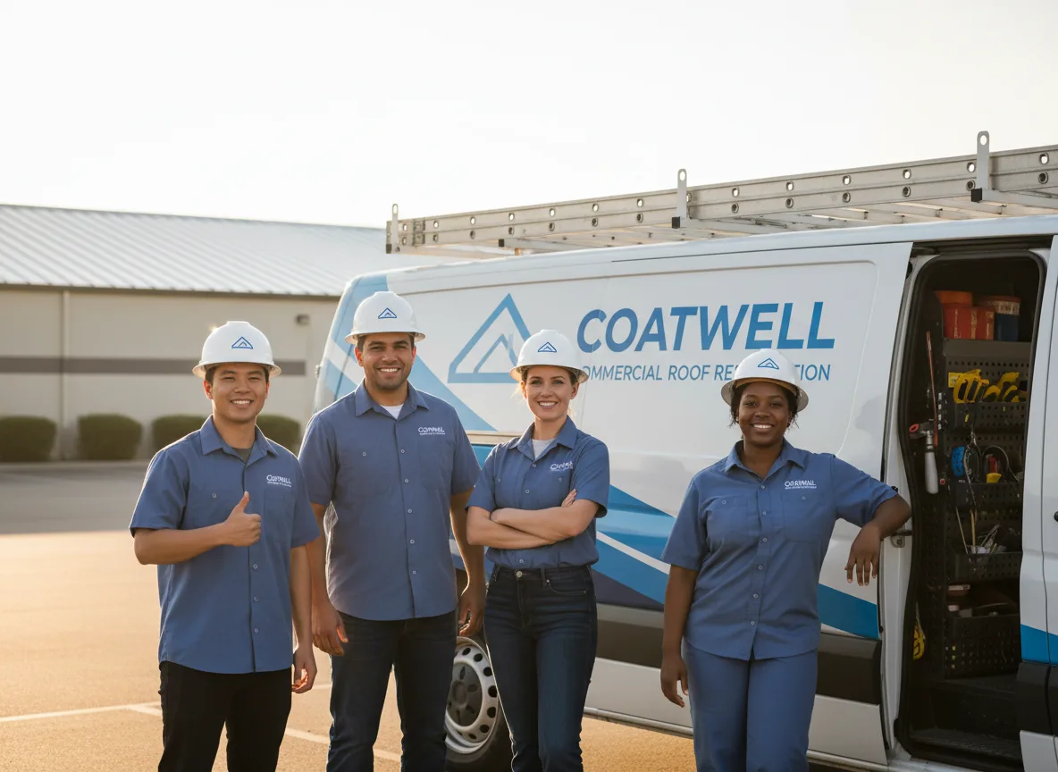 Commercial roof coating company in West Chester, IA